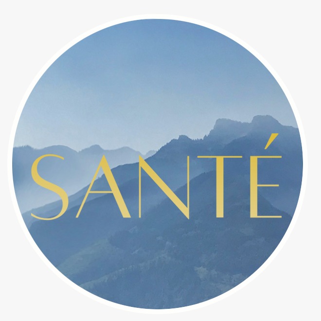 Horizontal Sante Logo
