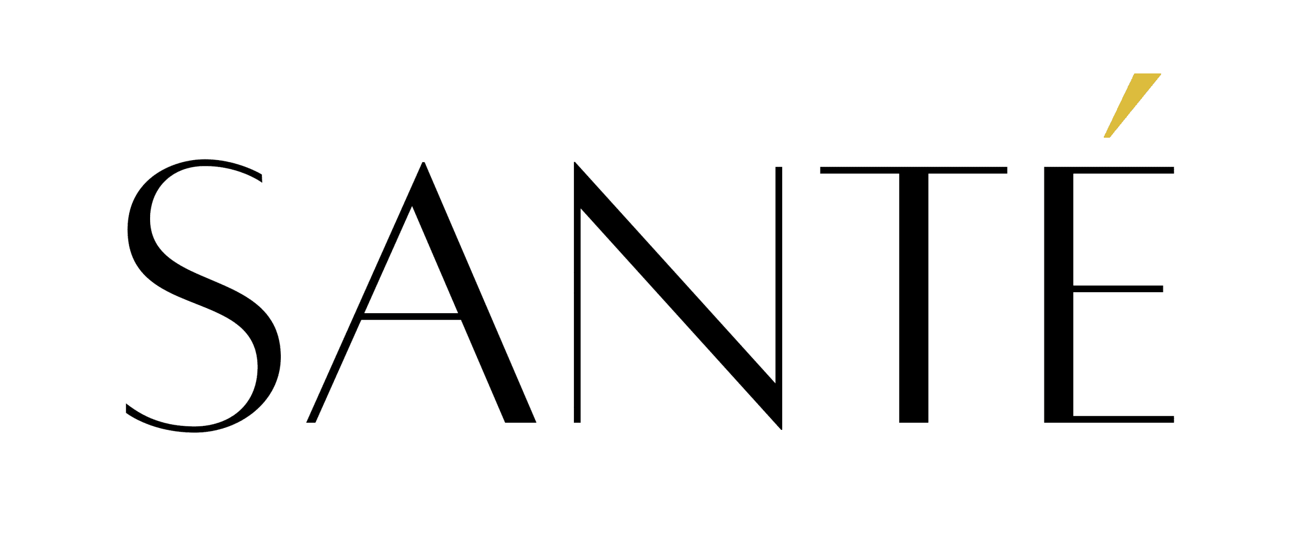 Horizontal Sante Logo